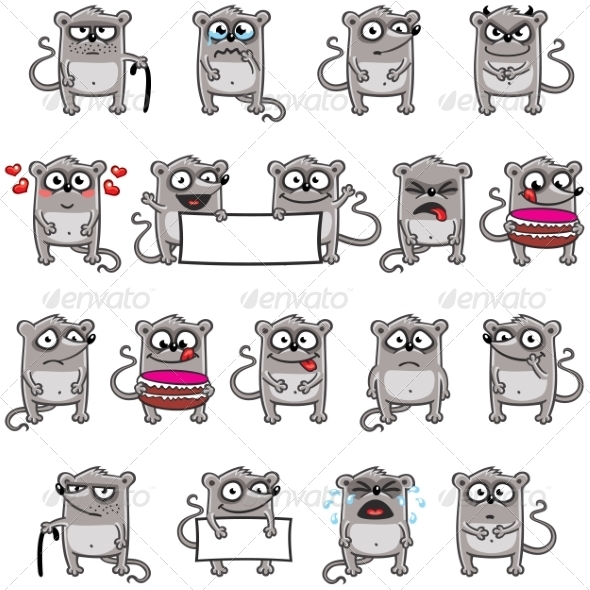 GraphicRiver Smiley Mice 7341345 GraphicRiver Smiley Mice 7341345