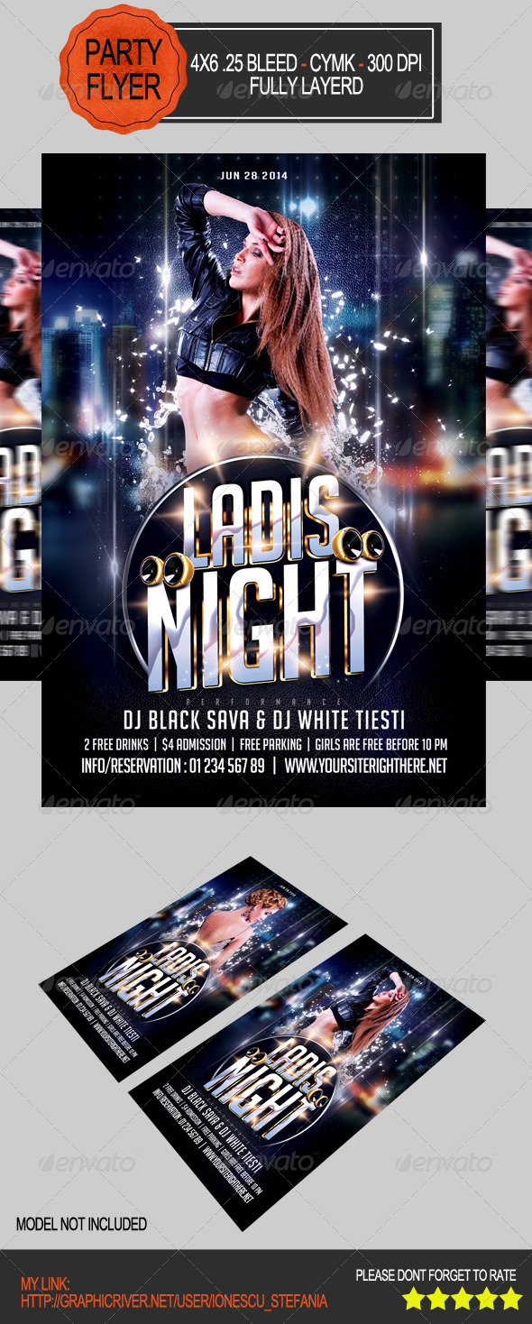 Ladis Night Flyer (Clubs & Parties)