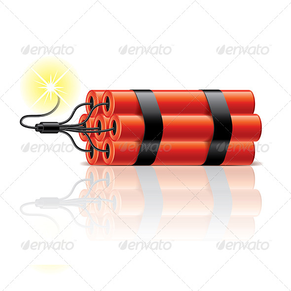 GraphicRiver Dynamite Sticks Illustration 7341535 GraphicRiver Dynamite Sticks Illustration 7341535