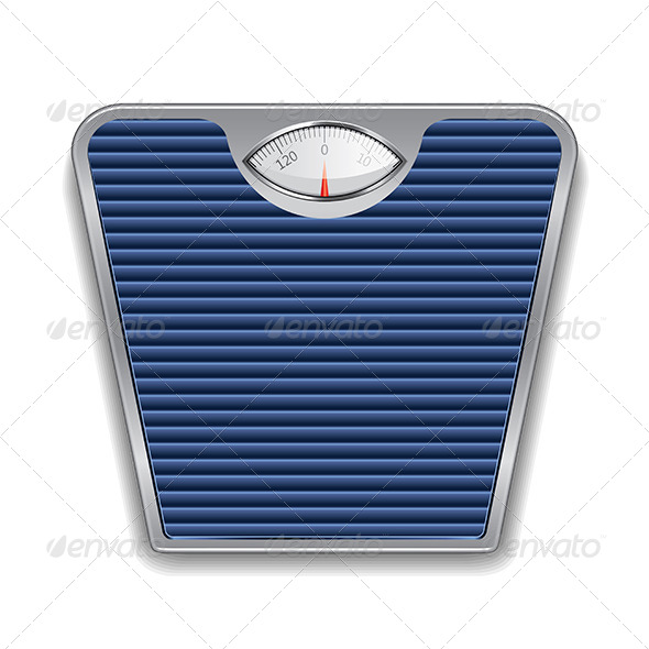 Weight Scale Illustration (Man-made objects)