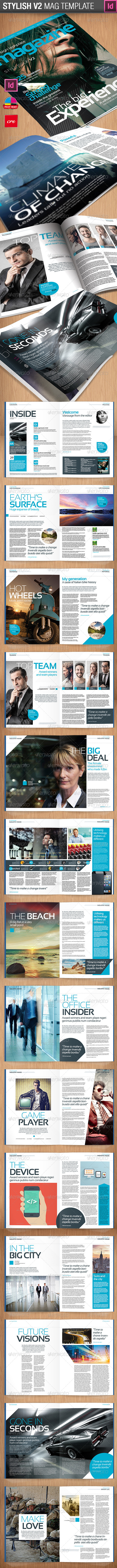 GraphicRiver Stylish V2 InDesign Magazine Template 7292870 GraphicRiver Stylish V2 InDesign Magazine Template 7292870
