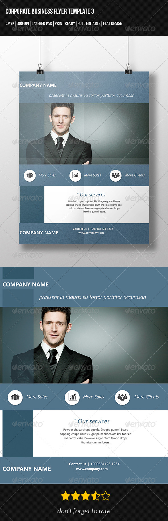 Corporate Flyer Business Template 2 (Corporate)