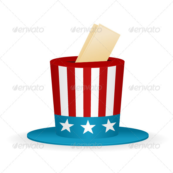 GraphicRiver Ballot Hat 7342818 GraphicRiver Ballot Hat 7342818