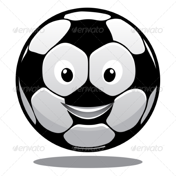GraphicRiver Happy Cartoon Smiling Soccer Ball 7343490 GraphicRiver Happy Cartoon Smiling Soccer Ball 7343490