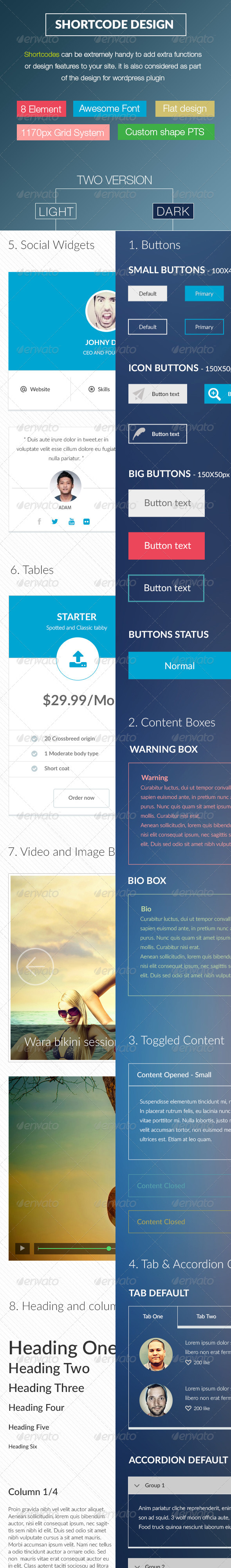 GraphicRiver Shortcode Design PSD Template 7334830 GraphicRiver Shortcode Design PSD Template 7334830
