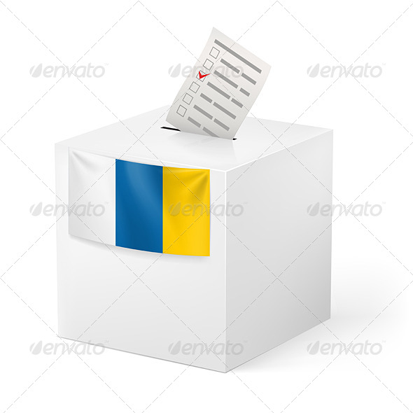 GraphicRiver Ballot Box with Voting Paper Canary Islands 7344707 GraphicRiver Ballot Box with Voting Paper Canary Islands 7344707