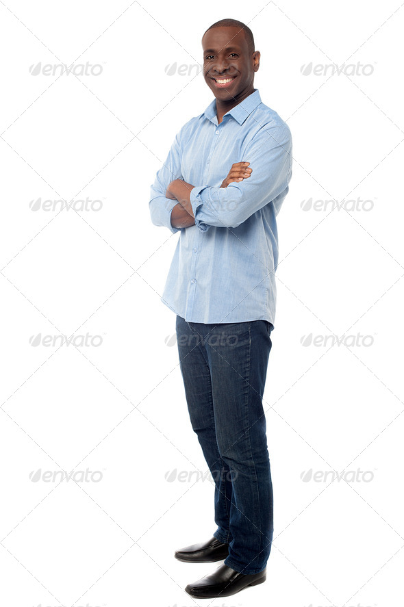 Young man over white background (Misc) Photo Download