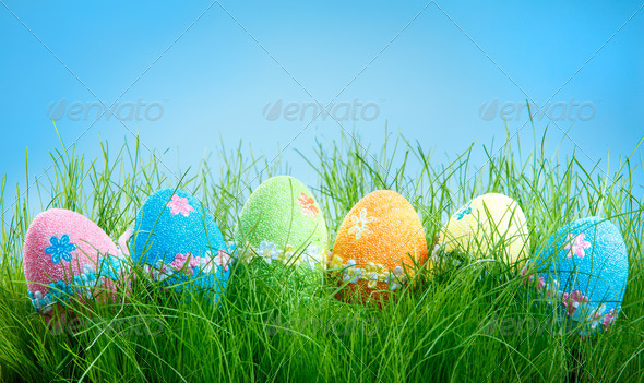 Decorated easter eggs (Misc) Photo Download