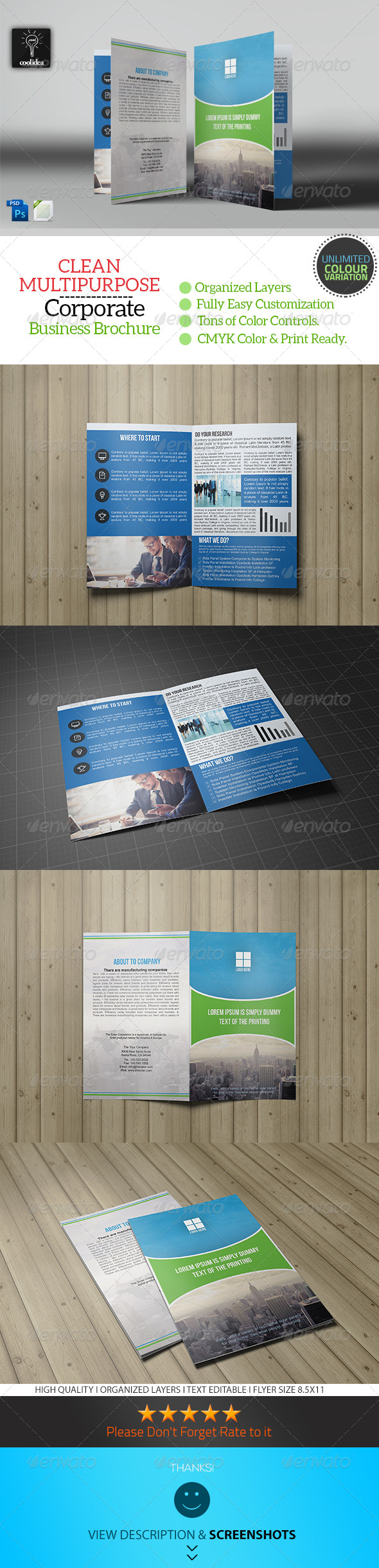 GraphicRiver Business Brochure Bifold Template Vol04 7347217 GraphicRiver Business Brochure Bifold Template Vol04 7347217