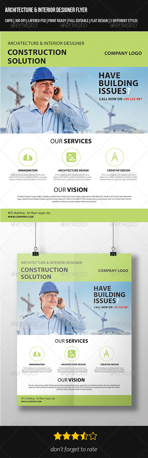 Architecture Flyer Template (Corporate)