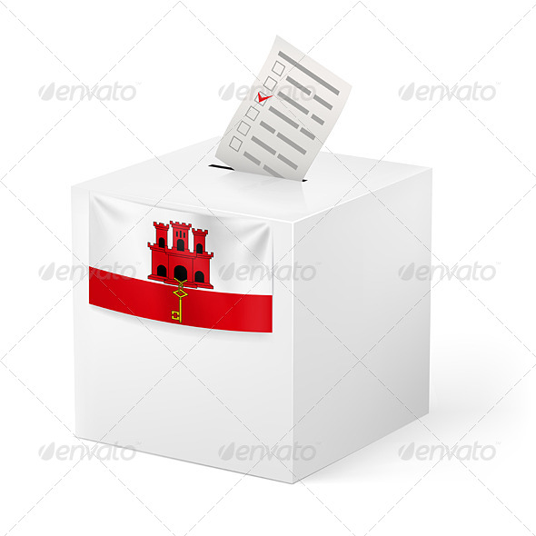GraphicRiver Ballot Box with Voting Paper Gibraltar 7347496 GraphicRiver Ballot Box with Voting Paper Gibraltar 7347496