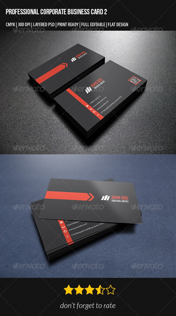 Corporate Business Card 2 (Corporate)