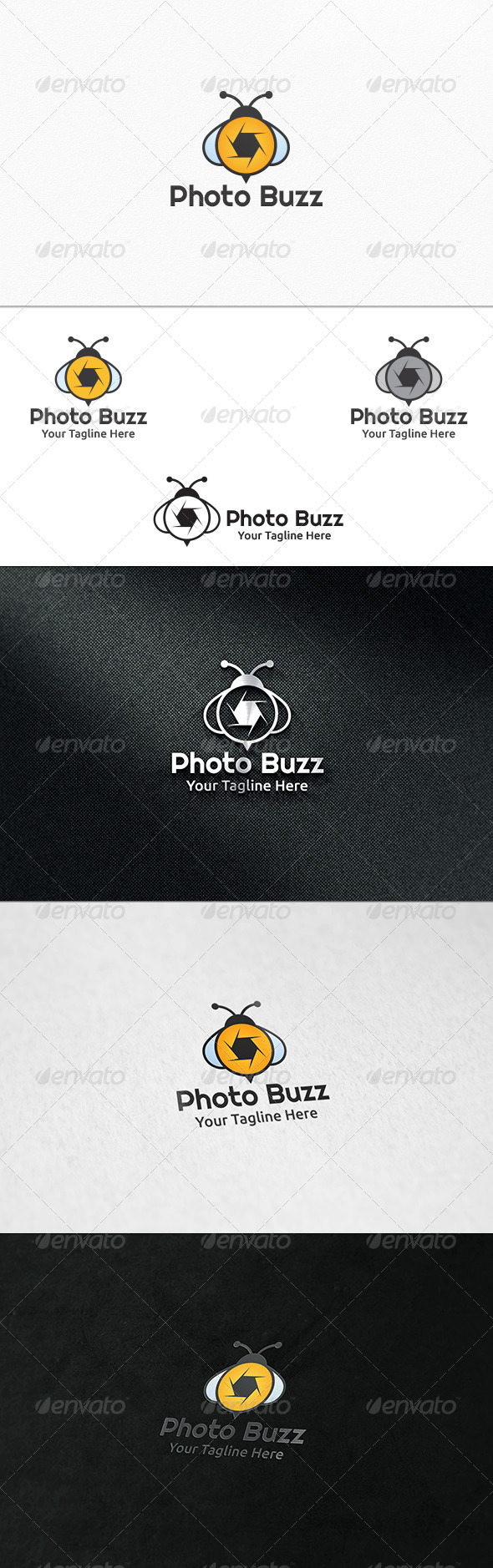 GraphicRiver Photo Buzz Logo Template 7352173 GraphicRiver Photo Buzz Logo Template 7352173