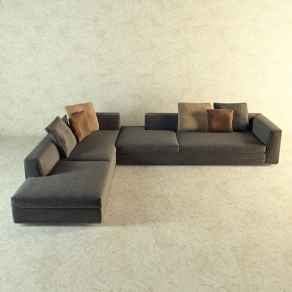 3DOcean Corner sofa by Minotti 7353288 3DOcean Corner sofa by Minotti 7353288