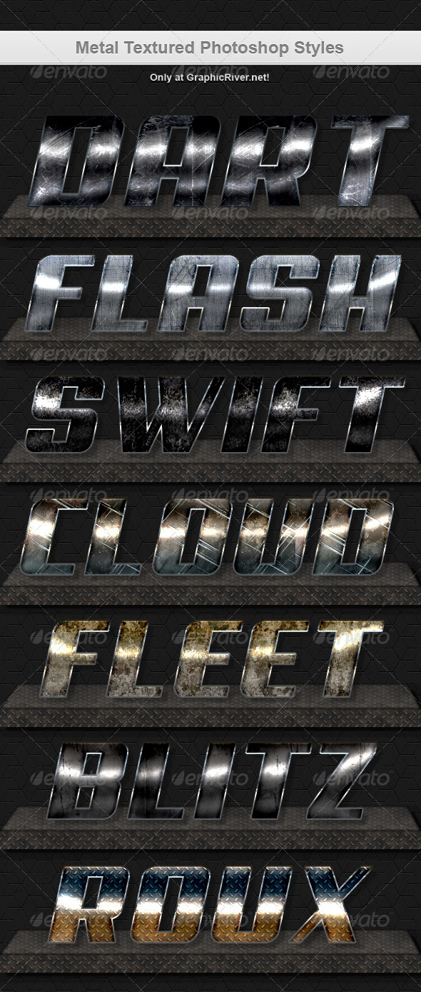GraphicRiver Metal Texture Style 7354903 GraphicRiver Metal Texture Style 7354903