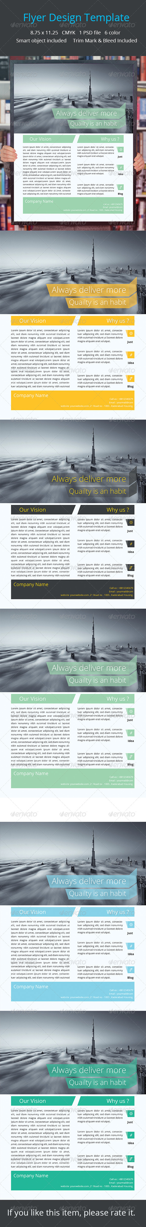 GraphicRiver Business Flyer 7355527 GraphicRiver Business Flyer 7355527