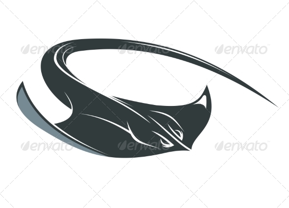 GraphicRiver Swimming Manta or Sting Ray 7357356 GraphicRiver Swimming Manta or Sting Ray 7357356