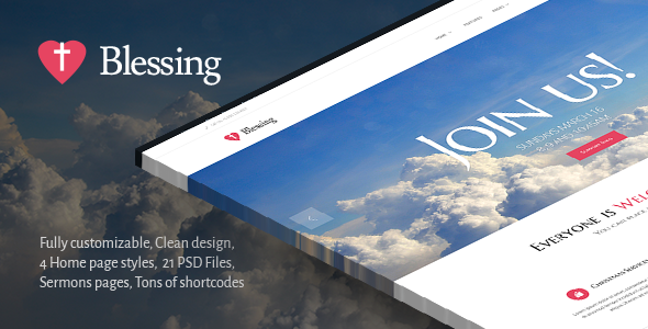 ThemeForest Blessing Clean Responsive Religion Theme 7359260 ThemeForest Blessing Clean Responsive Religion Theme 7359260