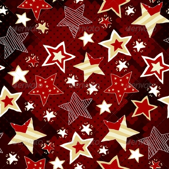 GraphicRiver Bright Stars on Red Mosaic Background 7361015 GraphicRiver Bright Stars on Red Mosaic Background 7361015