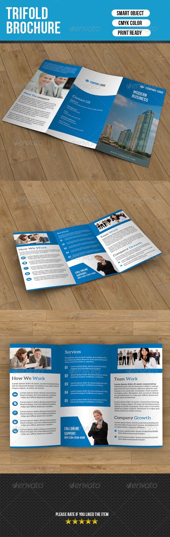 GraphicRiver Trifold Brochure-Business 7361898 GraphicRiver Trifold Brochure-Business 7361898