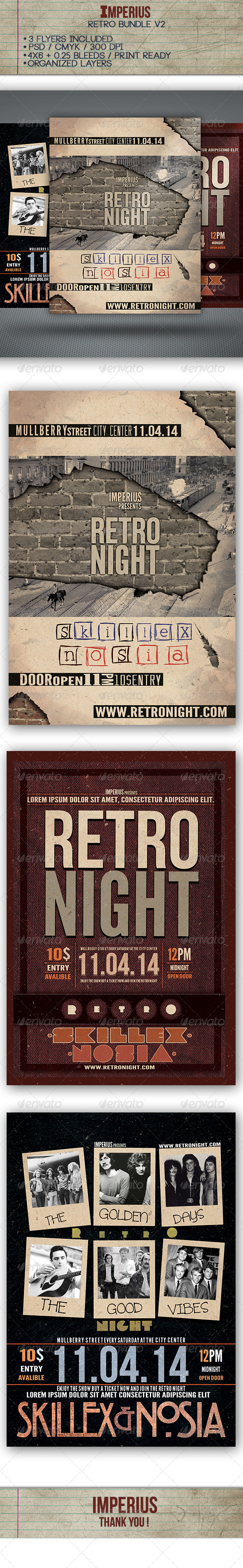 GraphicRiver Retro Bundle V2 7362531 GraphicRiver Retro Bundle V2 7362531