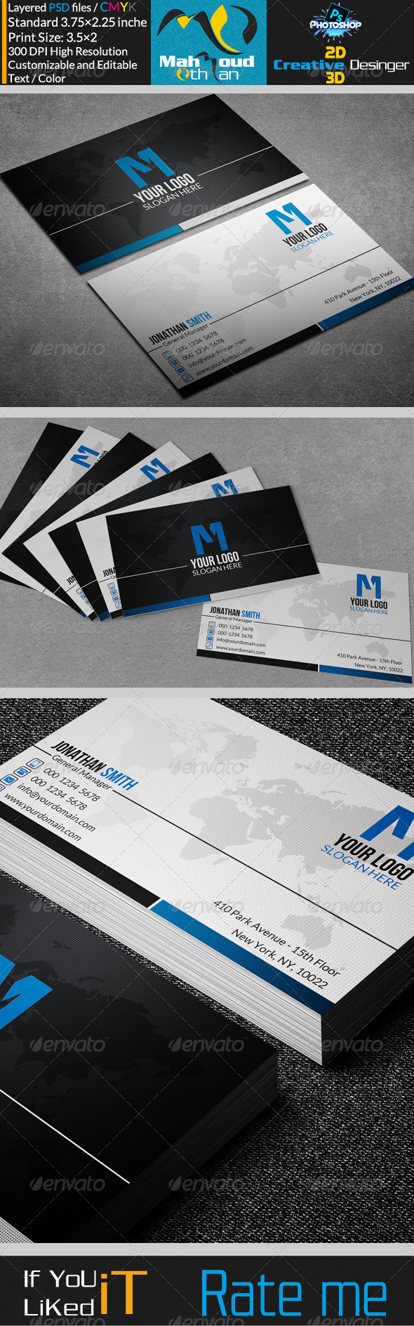 GraphicRiver Corportae Business Card V06 7362532 GraphicRiver Corportae Business Card V06 7362532