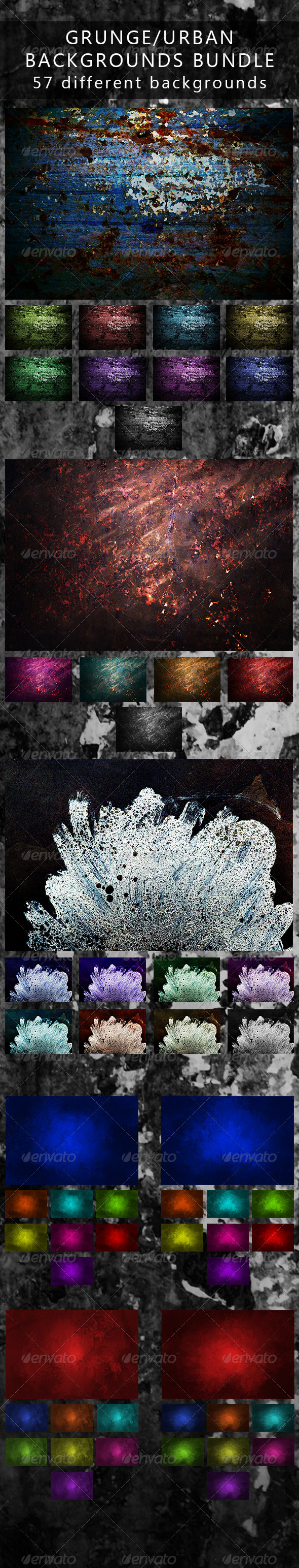 GraphicRiver Grunge Urban Backgrounds Bundle 7364011 GraphicRiver Grunge Urban Backgrounds Bundle 7364011