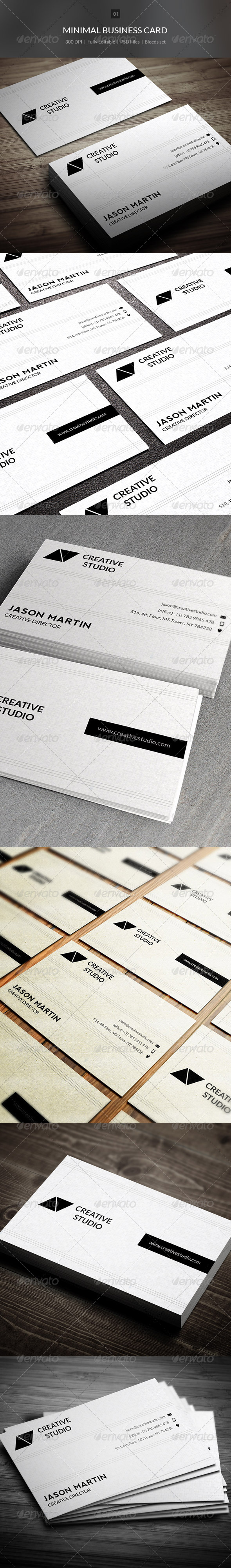 GraphicRiver Minimal Business Card 01 7364660 GraphicRiver Minimal Business Card 01 7364660