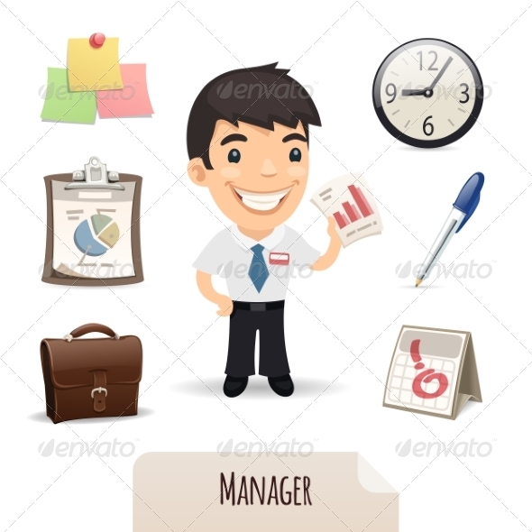 GraphicRiver Male Manager Icons Set 7364722 GraphicRiver Male Manager Icons Set 7364722