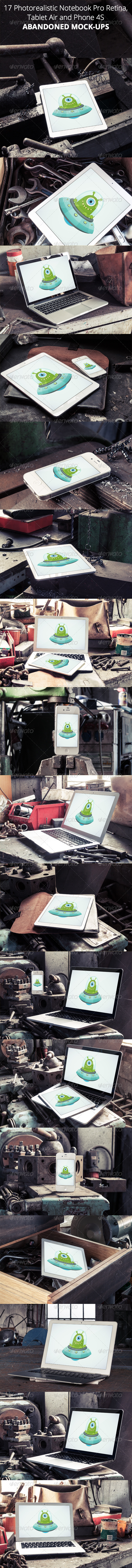 GraphicRiver 17 Photorealistic Devices Mock-Ups Abandoned Place 7365563 GraphicRiver 17 Photorealistic Devices Mock-Ups Abandoned Place 7365563