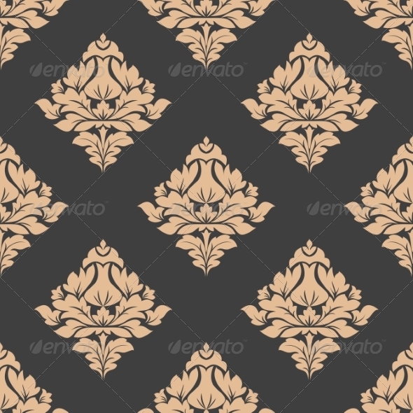 Grey and Beige Seamless Pattern (Patterns)