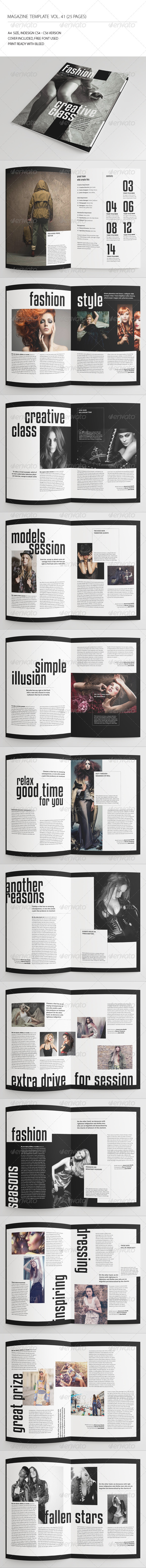GraphicRiver 25 Pages Fashion Magazine Vol41 7369454 GraphicRiver 25 Pages Fashion Magazine Vol41 7369454
