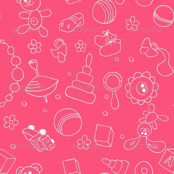 GraphicRiver Seamless Children Background 7370973 GraphicRiver Seamless Children Background 7370973