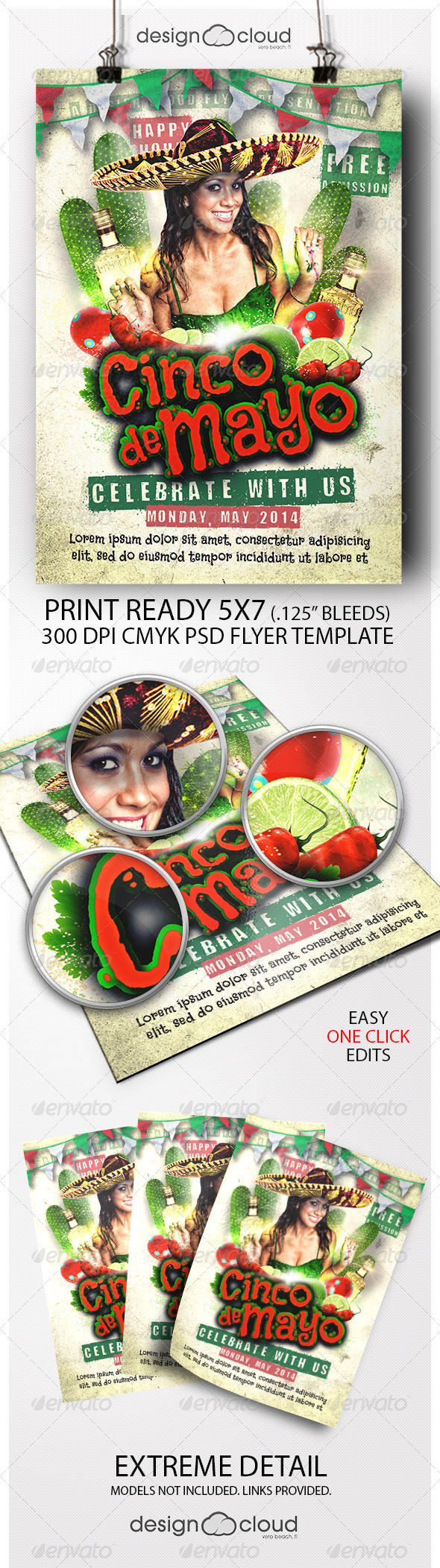 GraphicRiver Cinco De Mayo Celebration Flyer Template 7370980 GraphicRiver Cinco De Mayo Celebration Flyer Template 7370980