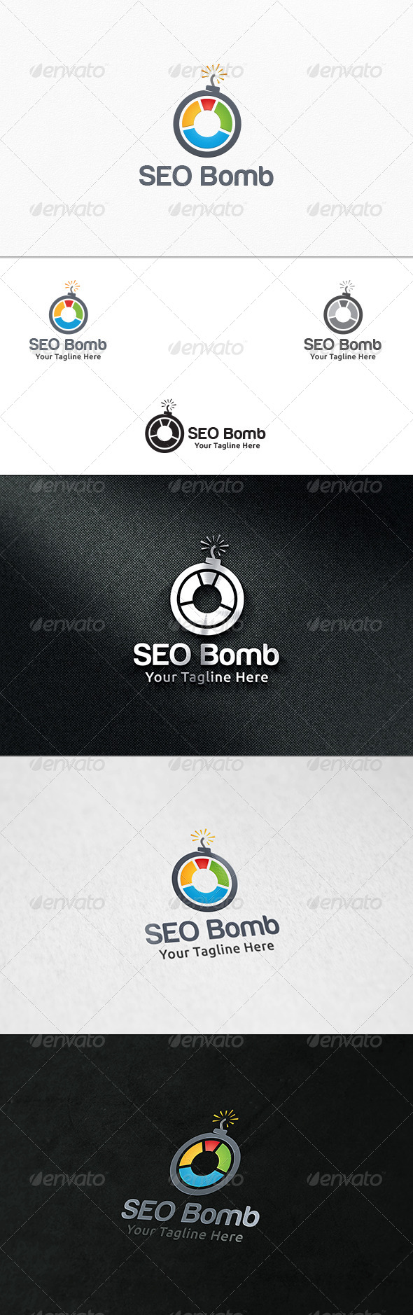 GraphicRiver SEO Bomb Logo Template 7371053 GraphicRiver SEO Bomb Logo Template 7371053