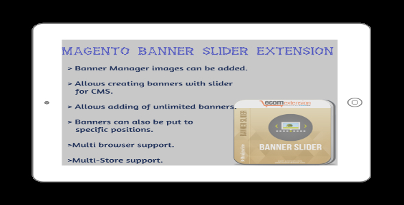 CodeCanyon Magento Banner Slider Extension 7372094 CodeCanyon Magento Banner Slider Extension 7372094