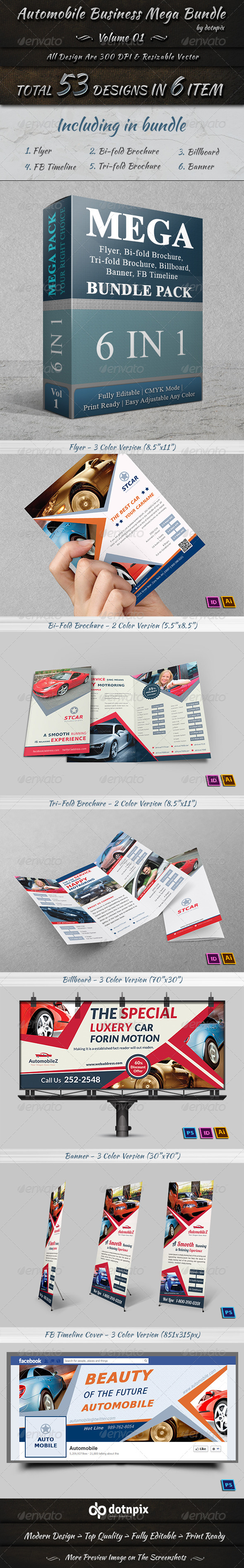 GraphicRiver Automobile Business Mega Bundle Volume 1 7373688 GraphicRiver Automobile Business Mega Bundle Volume 1 7373688