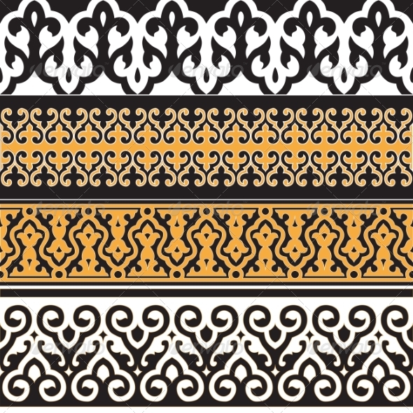 GraphicRiver Seamless Arab Borders 7373705 GraphicRiver Seamless Arab Borders 7373705