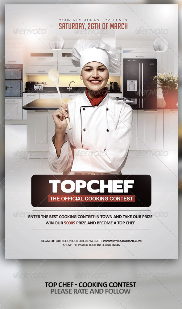 GraphicRiver Top Chef Contest 7375732 GraphicRiver Top Chef Contest 7375732