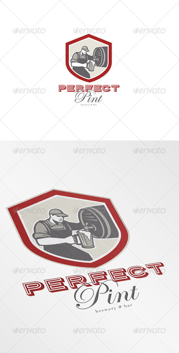 GraphicRiver Perfect Pint Brewery and Bar Logo 7376638 GraphicRiver Perfect Pint Brewery and Bar Logo 7376638