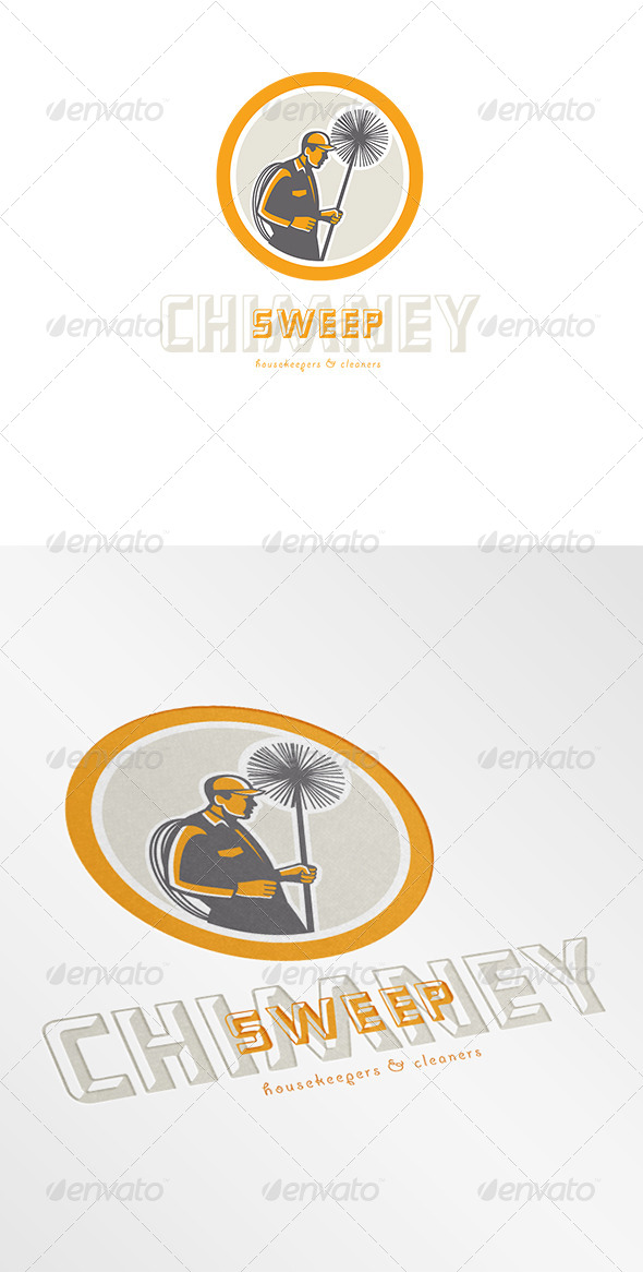 GraphicRiver Chimney Sweep Cleaners Logo 7377003 GraphicRiver Chimney Sweep Cleaners Logo 7377003