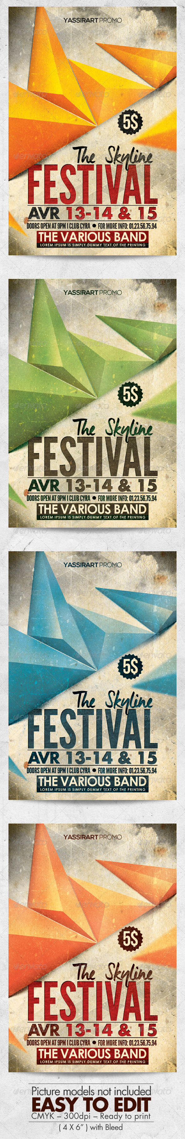 GraphicRiver The Skyline Festival 7377994 GraphicRiver The Skyline Festival 7377994