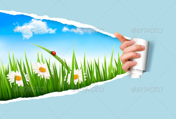 GraphicRiver Spring Background with Flowers 7379267 GraphicRiver Spring Background with Flowers 7379267