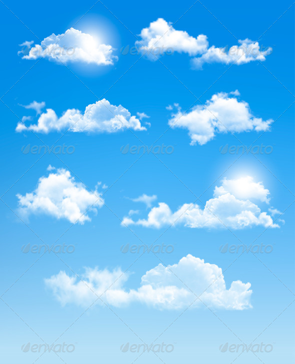 GraphicRiver Set of Transparent Different Clouds 7379537 GraphicRiver Set of Transparent Different Clouds 7379537