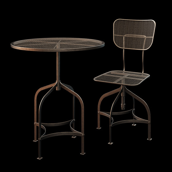 3DOcean hehoma Chair Table 7381789 3DOcean hehoma Chair Table 7381789