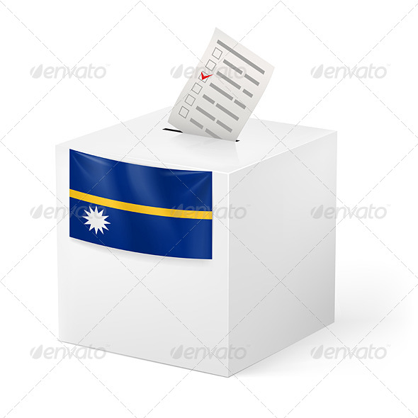 GraphicRiver Ballot Box with Voting Paper Nauru 7383328 GraphicRiver Ballot Box with Voting Paper Nauru 7383328