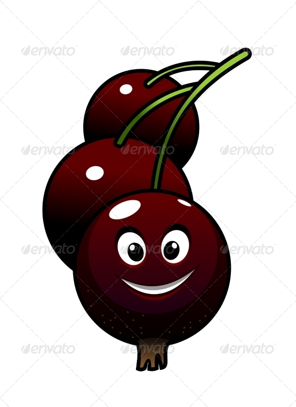 GraphicRiver Cartoon Tasty Currant Berries 7383732 GraphicRiver Cartoon Tasty Currant Berries 7383732