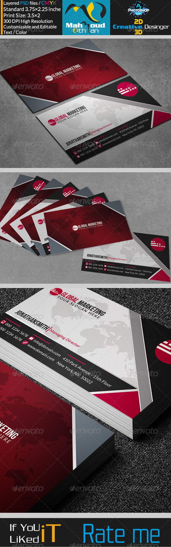 GraphicRiver Corportae Business Card V08 7383750 GraphicRiver Corportae Business Card V08 7383750