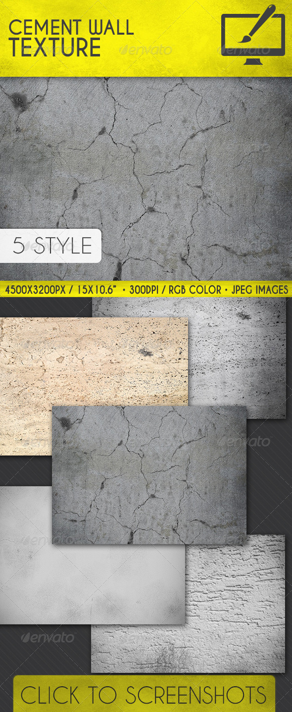 GraphicRiver Cement Wall Texture 7383880 GraphicRiver Cement Wall Texture 7383880