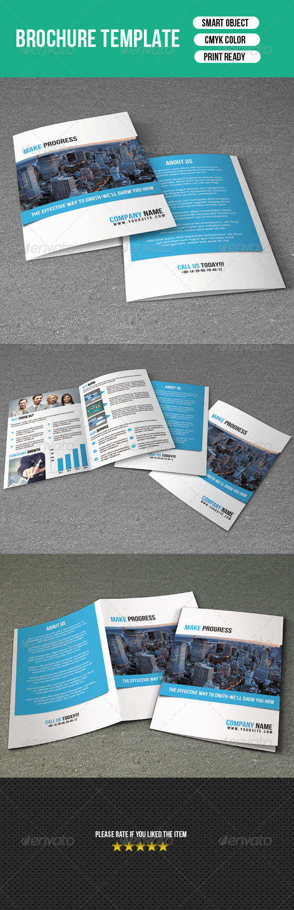 GraphicRiver Bifold Business Brochure 7384020 GraphicRiver Bifold Business Brochure 7384020